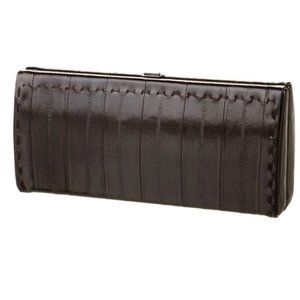 VBH Vernon Bruce Hoeksema "DOLCE VITA" EXOTIC EEL SKIN CLUTCH PURSE *105/300*